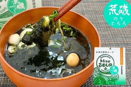 【簡単に贅沢な即席みそ汁！】MISO SOUP MIX（氣嵐・リアス・荒磯）3個セット [ムラカミ 宮城県 気仙沼市 20563539]