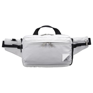 豊岡鞄 CIE WEATHER BODYBAG with MARKET BAG（071954）グレー / 木和田正昭商店 撥水 ウエストポーチ ボディバッグ ウエストバッグ メンズ レディース スマートフォン 財布 A5手帳収納 エコバッグ付属