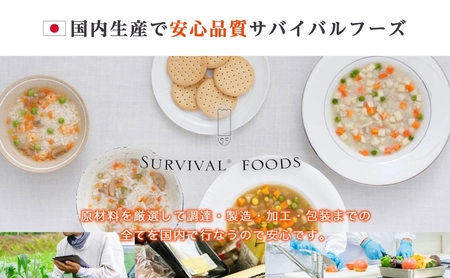賞味期限25年 非常食 クラッカー と 2種類の シチュー セット 約7.5