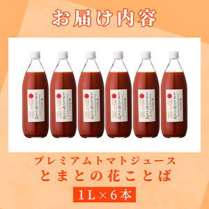 【D7044】三栄アグリのスペシャルトマトジュース (1L×6本) トマト トマトピューレ ピューレ トマトジュース ジュース アグリオーレ うまみ 野菜 飲料 料理 【三栄アグリ】