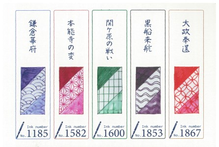 【選べる戦国家紋100種類】家紋万年筆＋おまけのインクつき（大政奉還：朱色）｜ 小川新聞店 クセが強い戦国武将グッズ 家紋 万年筆 オリジナルインク 戦国グッズ 戦国武将グッズ 戦国武将 歴史 文房具 筆記具 こだわり オリジナルグッズ プレゼント ギフト 贈り物