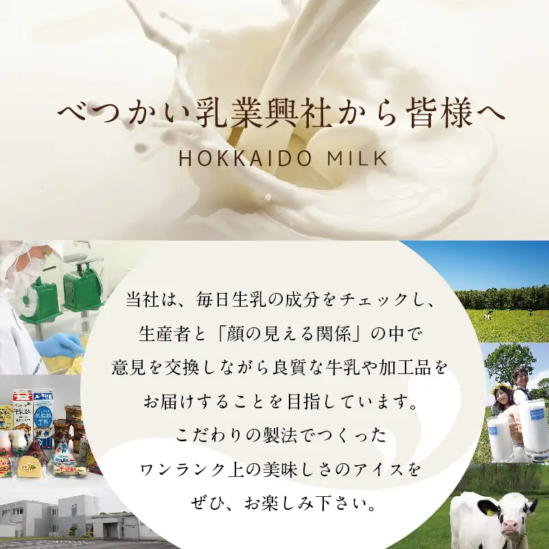 高評価★4.8 アイスクリーム 4種計12個 北海道 別海町 アイス