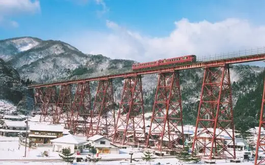 余部鉄橋鋼材 文鎮 オリジナルマグネット 鉄道 23-01 | 兵庫県香美町