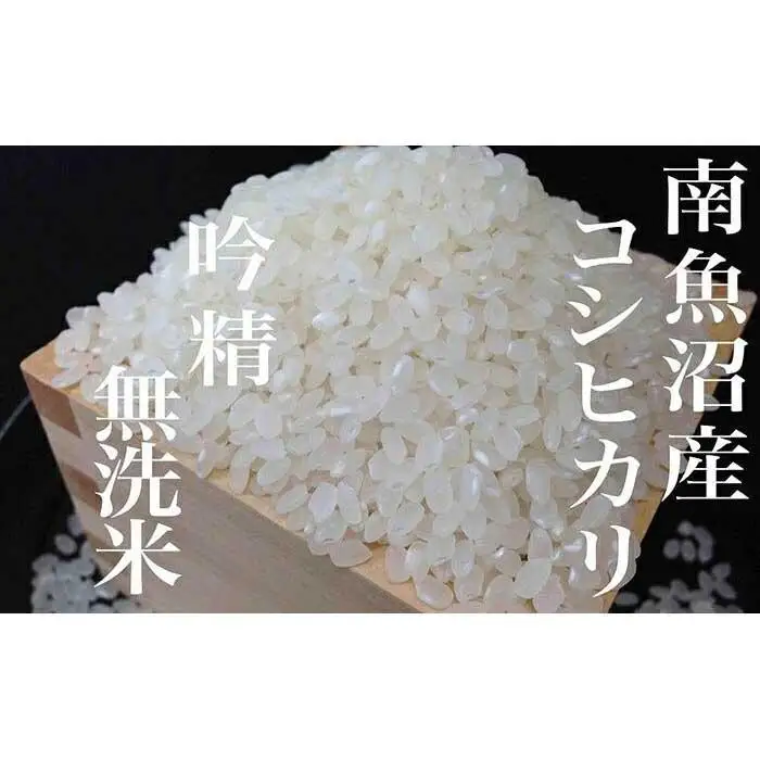 【令和7年産】【頒布会8Kg×全12回】無洗米 吟精 南魚沼産コシヒカリ【定期便 銘柄米 ブランド米 無洗米 こしひかり コシヒカリ 魚沼産 新潟米 産地直送 お米 米 こめ コメ ご飯 御飯 ごはん】