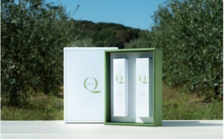 貴重な国産オリーブオイル「QLIVE」（2本セット）_1690R