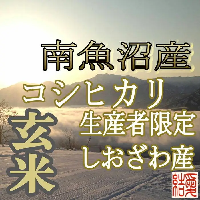 【令和7年産】【定期便】玄米 南魚沼しおざわ産コシヒカリ4Kg×9ヶ月【定期便 銘柄米 ブランド米 玄米 こしひかり コシヒカリ 魚沼産 新潟米 産地直送 お米 米 こめ コメ ご飯 御飯 ごはん】