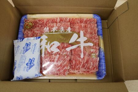 【12ヶ月定期便】GＩ認証 くまもとあか牛 特選 すきやき 500g 12ヶ月 定期便 熊本県産 くまもとあか牛 特選 すき焼き 500g 12回 国産牛 あか牛 赤身 霜降り 牛肉 牛 国産 肉 薄切り すき焼き しゃぶしゃぶ 鍋用 鍋 阿蘇牧場 熊本 南小国町 送料無料