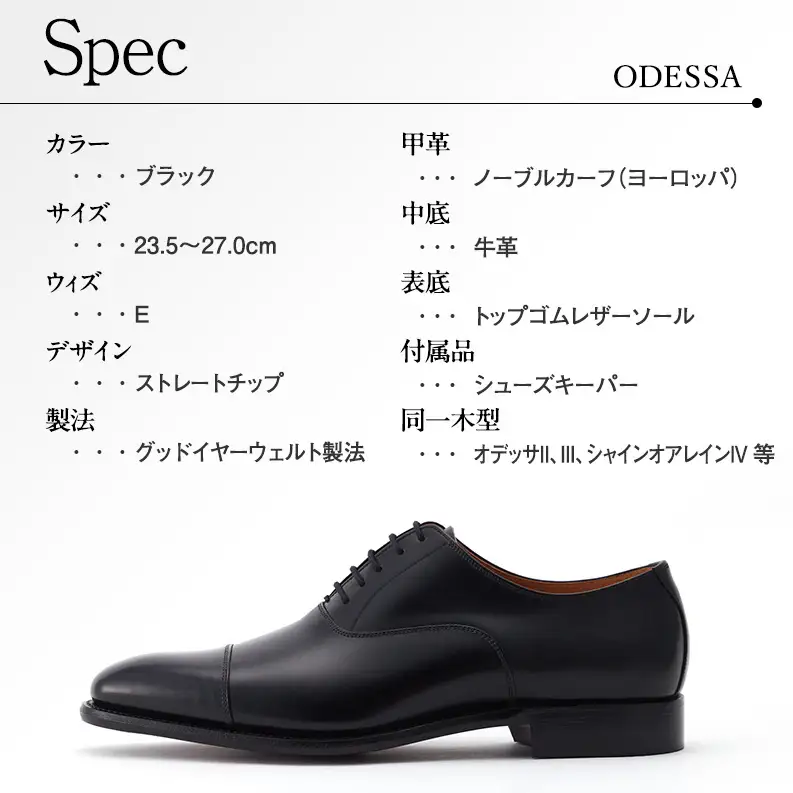 スコッチグレイン ビジネスシューズ メンズ オデッサ 916 ストレートチップ 革靴 本革 日本製 E 送料無料 父の日 ギフト 23.5cm