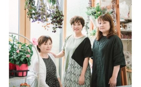 (1017)長門産 季節のお花のお届け便（花束）　贈り物　ギフト
