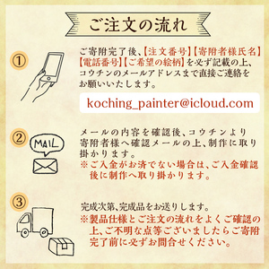 a735 オーダーメイド！オリジナルイラストのマトリョーシカ(5体1セット)【コウチン】