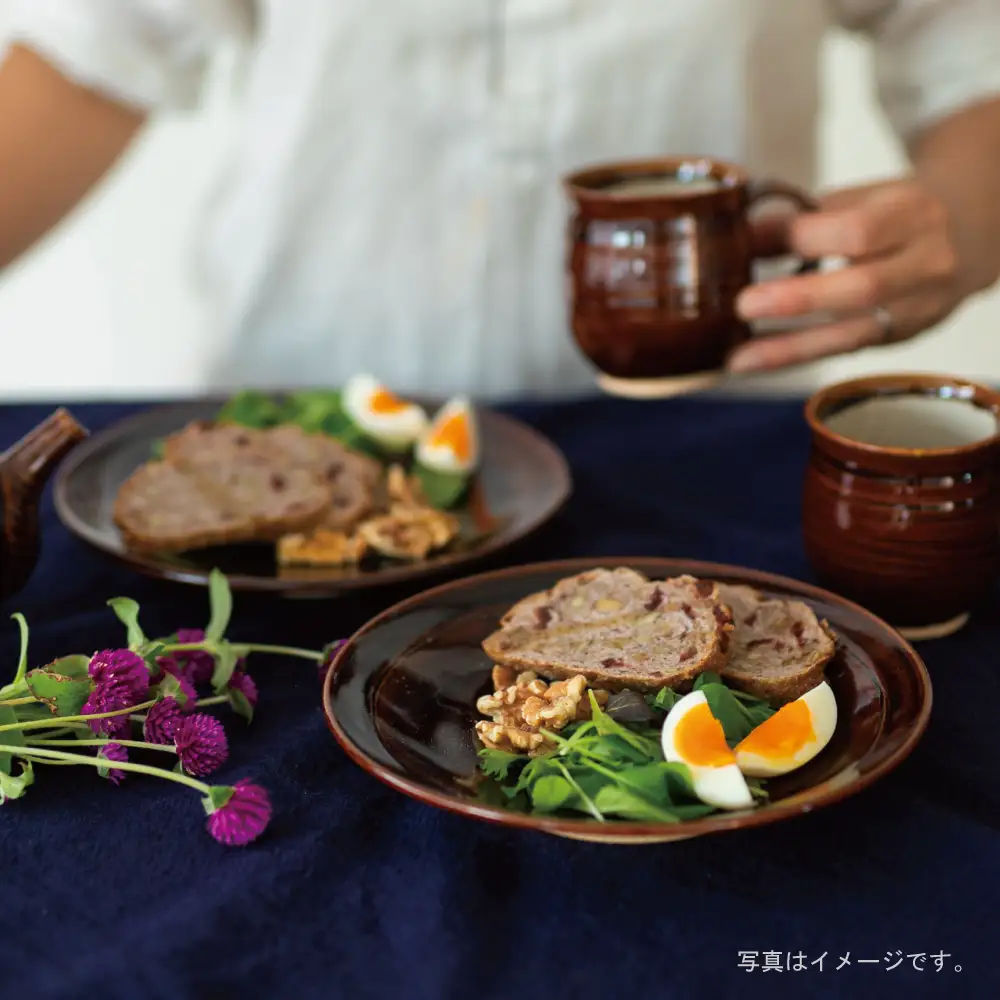 【黒薩摩焼】ペアコップ（アメ釉）