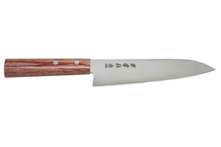 H20-50 兼常作 モリブデン鋼 DSR-1K6 赤合板丸柄 剣型包丁 180mm ～よく切れる ステンレス 使いやすい シンプルなデザイン 職人業 職人魂 関の刃物 海外でも人気 KC-362～