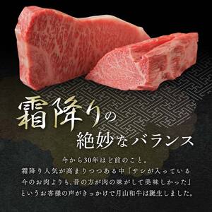 FYN9-958 【ESSE ふるさとグランプリ 2023 総合グランプリ受賞】月山和牛 ロースももすき焼 500g 福寿館 黒毛和牛 ブランド牛 牛肉 霜降り エッセ 大賞 高級 贈答 ギフト 山形県 西川町 月山