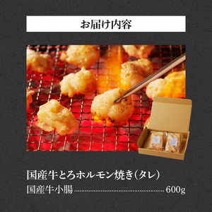 山樹の国産牛とろホルモン焼き（味付/タレ）　600g [047R17]牛ホルモン ホルモン焼き とろホルモン たれホルモン