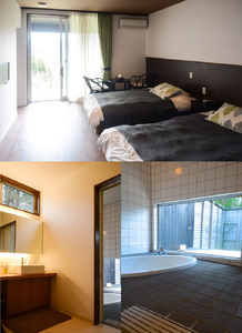 ＜犬と泊まれるペンション「wanvino」３万円分宿泊券＞ K15_0001