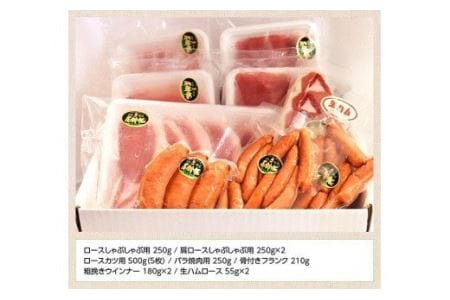 尾鈴豚おすすめセット 【 肉 豚肉 国産豚肉 九州産豚肉 宮崎県産豚肉 ロース バラ 加工品 豚肉詰合せ 】