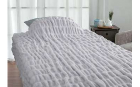 寝具 ブランケット Aurora ホイップコットンケット カラー:ナチュラル [流羽布 石川県 中能登町 27ae0007]