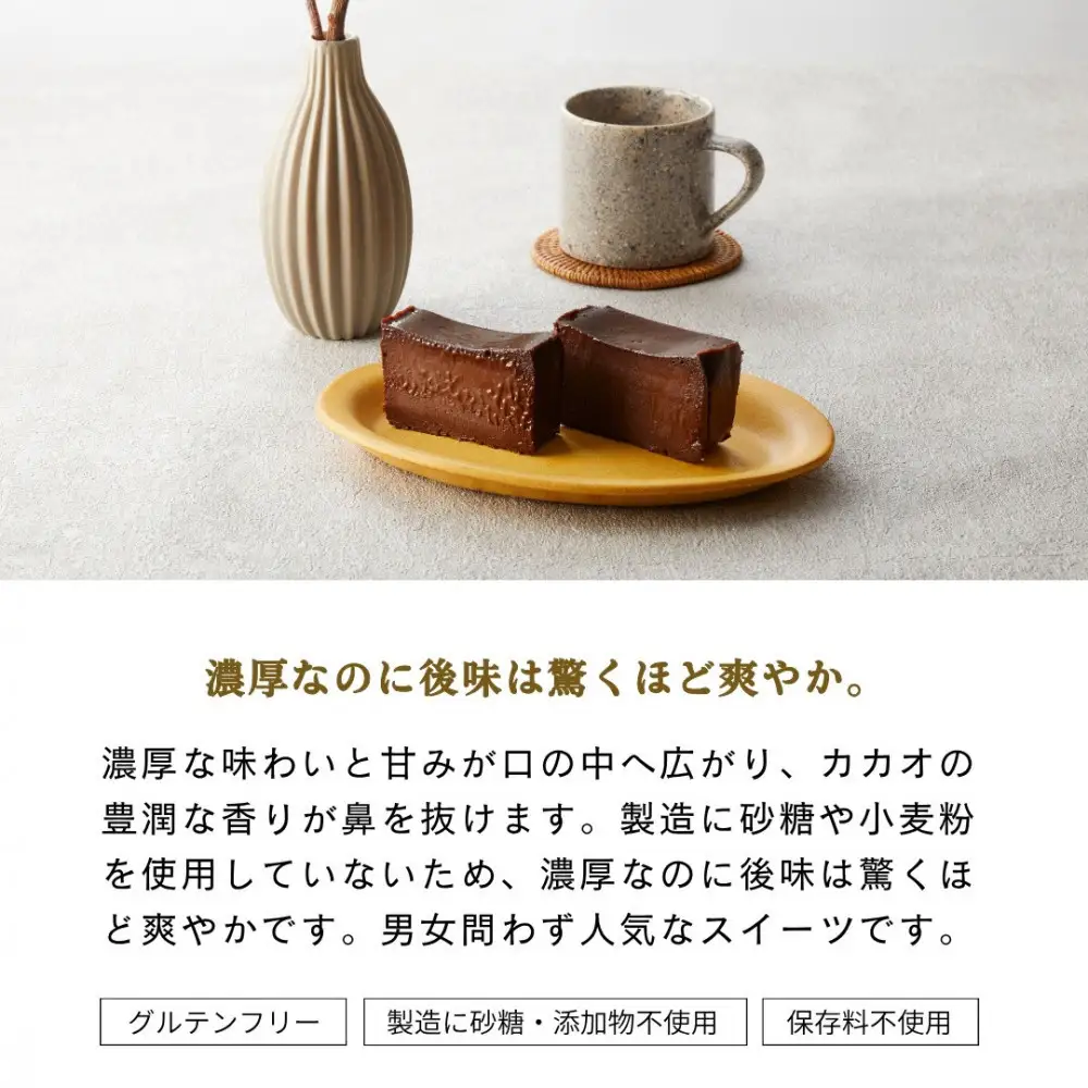 極上の口溶け。幸せの生ガトーショコラ 450g 【 高級 濃厚 極上