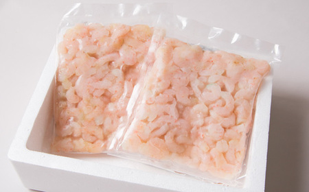 北海道羽幌産 冷凍むき甘えび 1kg（500g×2パック）【0311601】