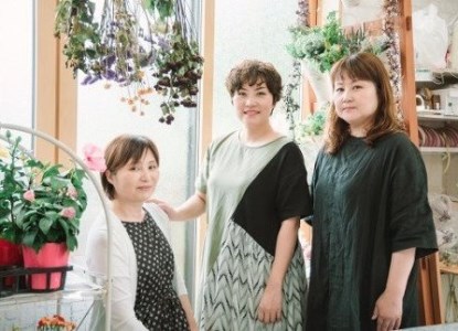 (1256)フラワー　花　バラ　バラ園　花束　お届け便　山口県　贈り物　ギフト