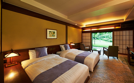 葛城北の丸 宿泊券 1泊2食 ペア 舞コース ヤマハ