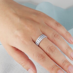 プラチナダイヤモンド1.0リング　RI-22PTWH