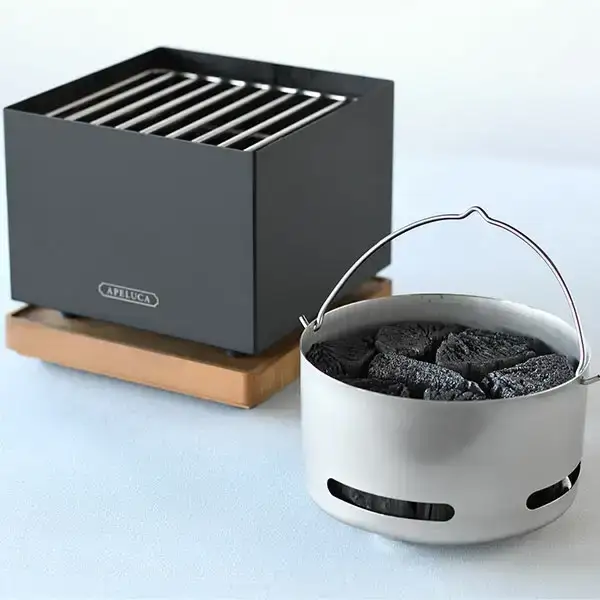 [APELUCA] 卓上グリル ソロキャンプ キャンプ アウトドア用品