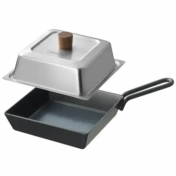 [APELUCA] コンパクトディープパン IH対応 キャンプ アウトドア用品