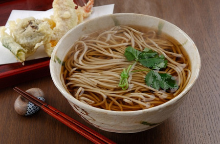 信州駒ヶ根産「生そば（5人前、つゆ付）」＆「生七味」セット 麺類 つゆ付き 