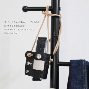 388 ハンドジェルケース（牛本革製）