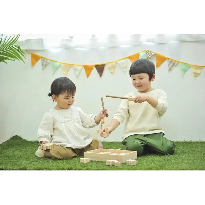 桧のおもちゃ　アイコニー　いきものセット IKONIH　Creatures Set