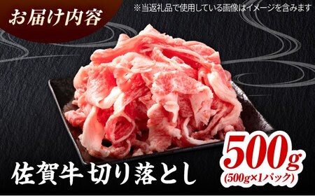 ＜日本屈指の黒毛和牛＞ A4 A5 佐賀牛切り落とし500g【ミートフーズ華松】佐賀牛 牛肉 国産 肉 ブランド牛 [FAY056]