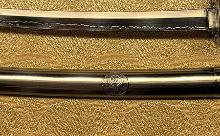 精密日本刀 『鶴丸国永』 鞘・鍔・柄付 （ 日本刀 レプリカ 民芸品 工芸品 インテリア 刀 魚沼 ） 