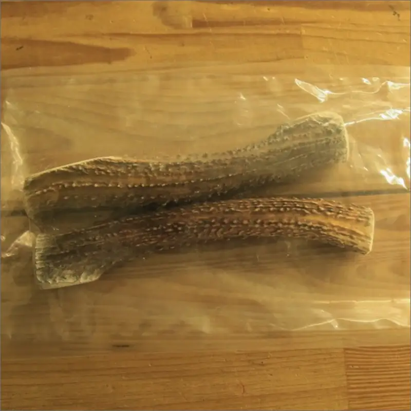 鹿の角（L×2本 ）ペット用犬のデンタルおもちゃ｜ペット用品
