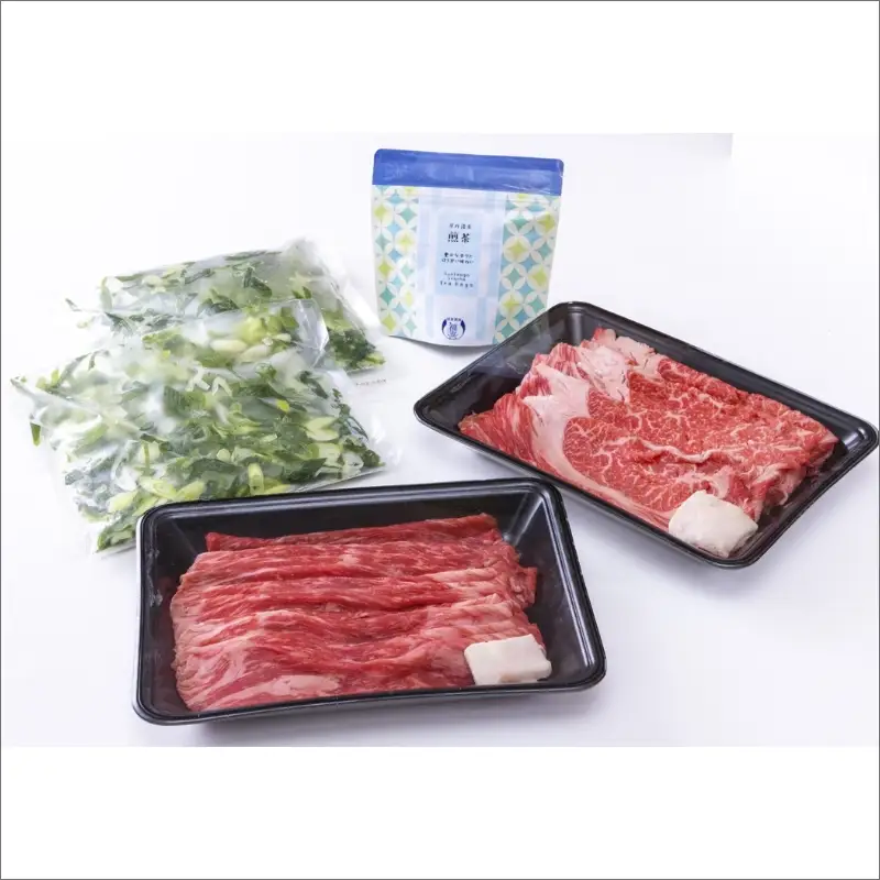 京たんくろ和牛と九条ネギの茶しゃぶ鍋セット｜鍋セット