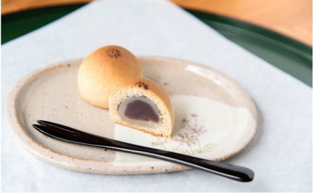 ひとつひとつ手作り。蕎麦菜まんじゅう  饅頭 まんじゅう 蕎麦 15個 ギフト 詰め合わせ スイーツ 菓子 和菓子 お菓子 贈答用 ギフト お取り寄せ 蕎麦菜 熊本 南小国町 送料無料