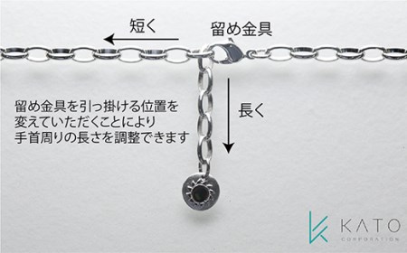ジェンダーレス！ Akoyaブレスレット(L)