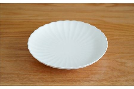 【波佐見焼】花しのぎ ペア 大皿 プレート (白鼠・薄緑) 食器 皿 【団陶器】 [PB76] 波佐見焼