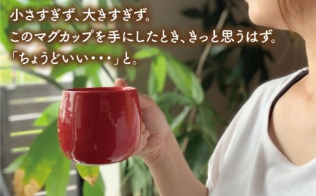 【波佐見焼】マグカップ 2色セット （レッド・ネイビー） 食器 皿 【ROXY】 [SB117]  波佐見焼