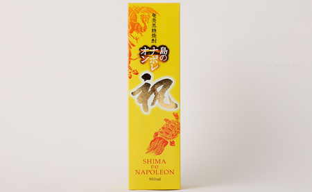 【鹿児島県天城町】奄美黒糖焼酎 島のナポレオン 祝いボトル 900ml×12本セット 黒糖 焼酎 酒 記念 祝い