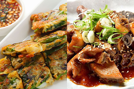 【韓国料理】新プレミアム贅沢セット ＜ 黒ホルモン 豚足炙り ヤンニョムチキン チヂミ2種 コチュジャン2種 ＞ 韓国料理 おつまみ韓国料理 韓国料理惣菜 大人気韓国料理 おかず韓国料理 自宅で韓国料理 056-0694