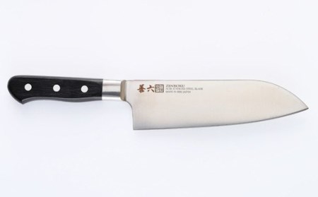 H20-92 料理包丁 三徳 口金付き 善六 モリブデンバナジウム鋼 SKA-170-08