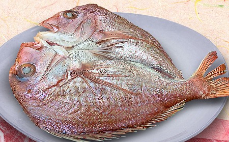 【山田海産物】 淡路島えびす鯛（献上鯛） 4枚入り