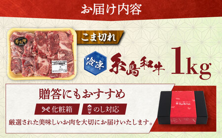 【月限定10個】希少 和牛 糸島 和牛 こまぎれ 1kg 糸島 / トラヤミートセンター [AJD003] 和牛 こまぎれ 1kg
