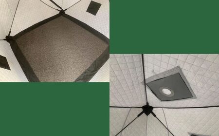 テントサウナ テント ストーブ セット 定員 6人 / ふるさと納税 癒し オシャレ サウナー ととのう アイアン エコ 省エネ キャンプ 用具 ピッツバーグ アウトドア スチール ワークス 送料無料