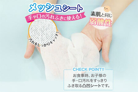 ウェットティッシュ 手口ふき 水99.9％ Ｗ保湿成分 コラーゲン＋モモ葉エキス配合 (w80枚×3個)×16袋 合計48袋