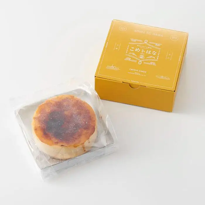 こめはなチーズケーキ　ホール　ブリュレ（直径12cmホールサイズ）