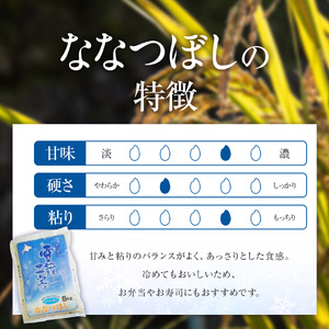 ななつぼし 5kg  特A厳選米 雪蔵工房  【令和7年産】｜ ななつぼし