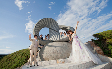 「Happy Ceremony」シンプル挙式プランチケット 体験チケット 結婚式 レンタル 衣装 ヘアー メイク ウエディング ウエディングドレス タキシード 