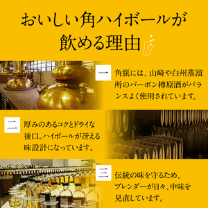 ウイスキー サントリー 角瓶 700ml×6本 角瓶 [h169]